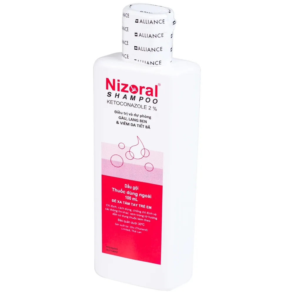 Hình ảnh Dầu gội đầu Nizoral Shampoo Janssen điều trị và dự phòng gàu, lang ben và viêm da tiết bã (100ml)