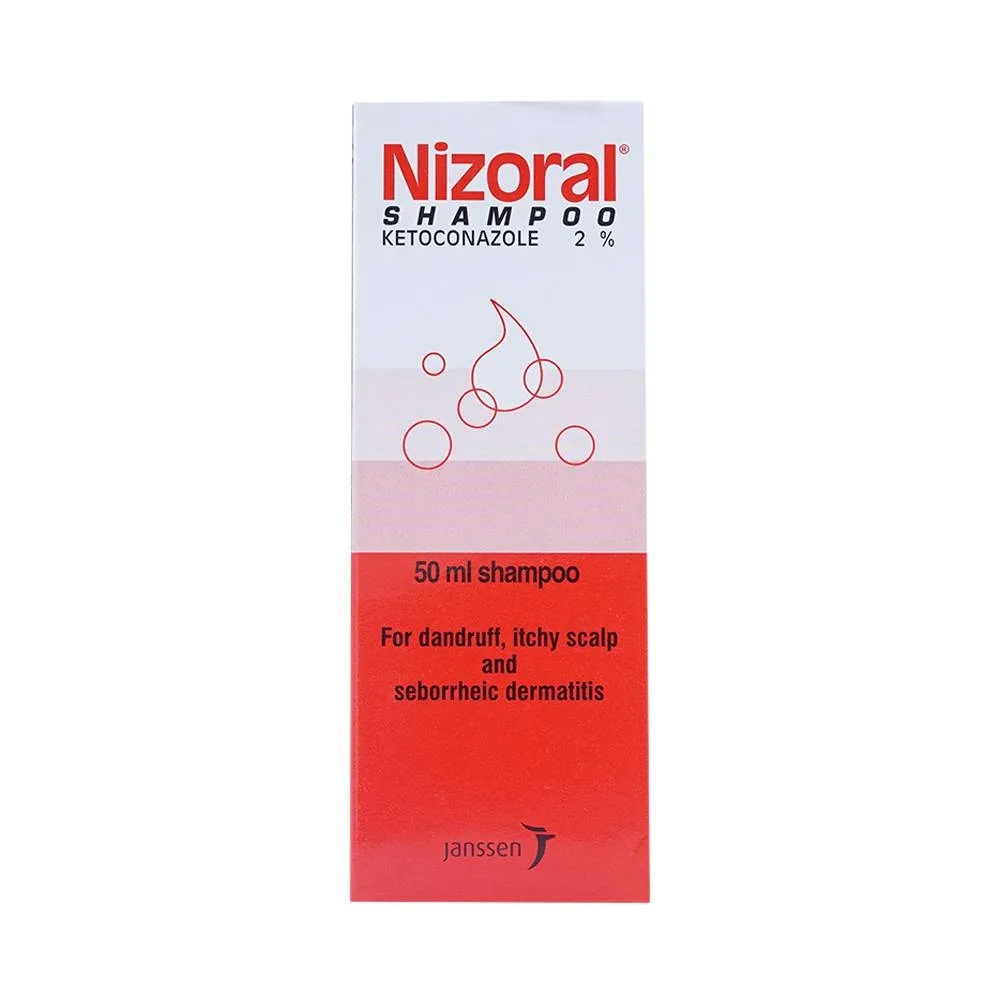Hình ảnh Dầu gội Nizoral shampoo Janssen điều trị và dự phòng gàu, ngứa da đầu và viêm da tiết bã (50ml)