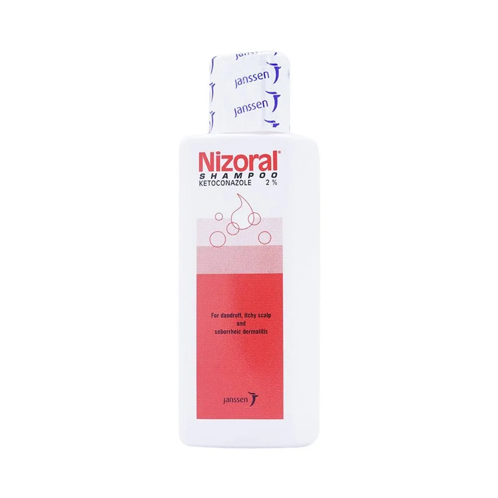 Hình ảnh Dầu gội Nizoral shampoo Janssen điều trị và dự phòng gàu, ngứa da đầu và viêm da tiết bã (50ml)