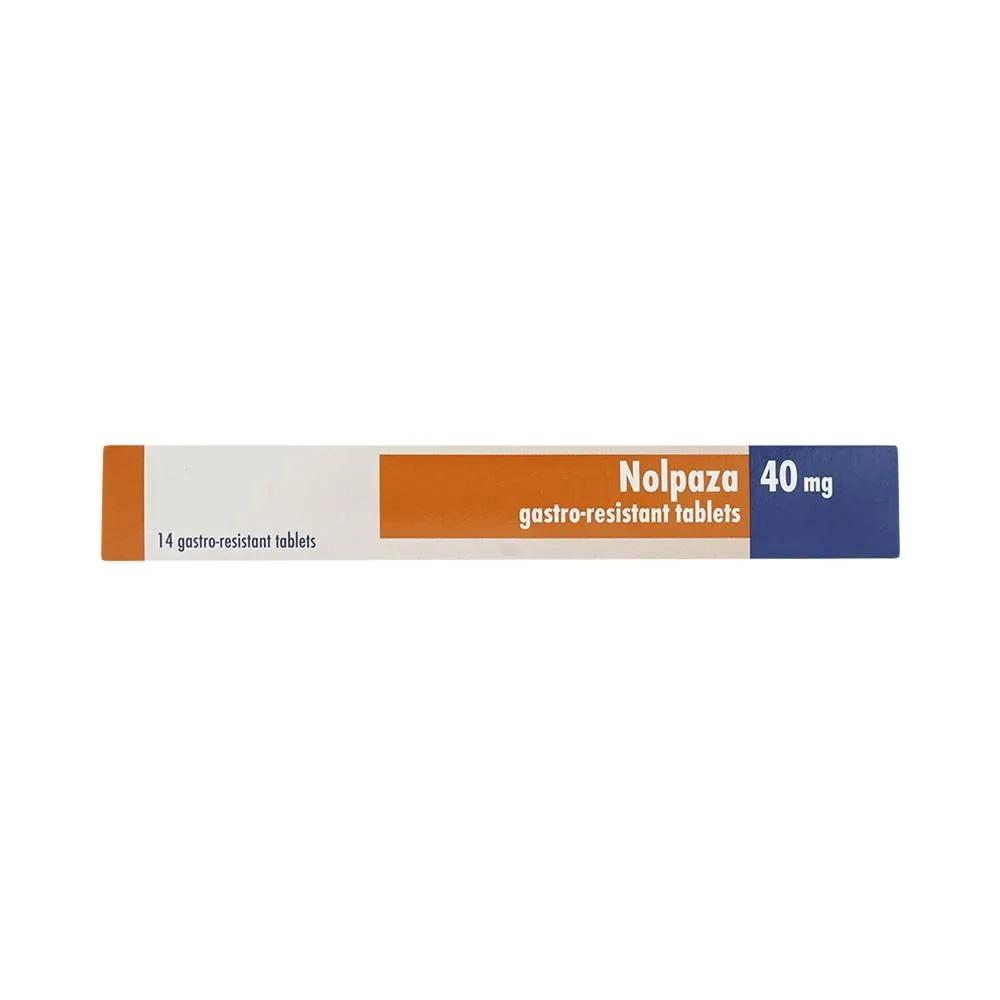 Hình ảnh Viên nén Nolpaza 40mg KRKA điều trị bệnh trào ngược dạ dày – thực quản, loét đường tiêu hoá (1 vỉ x 14 viên)