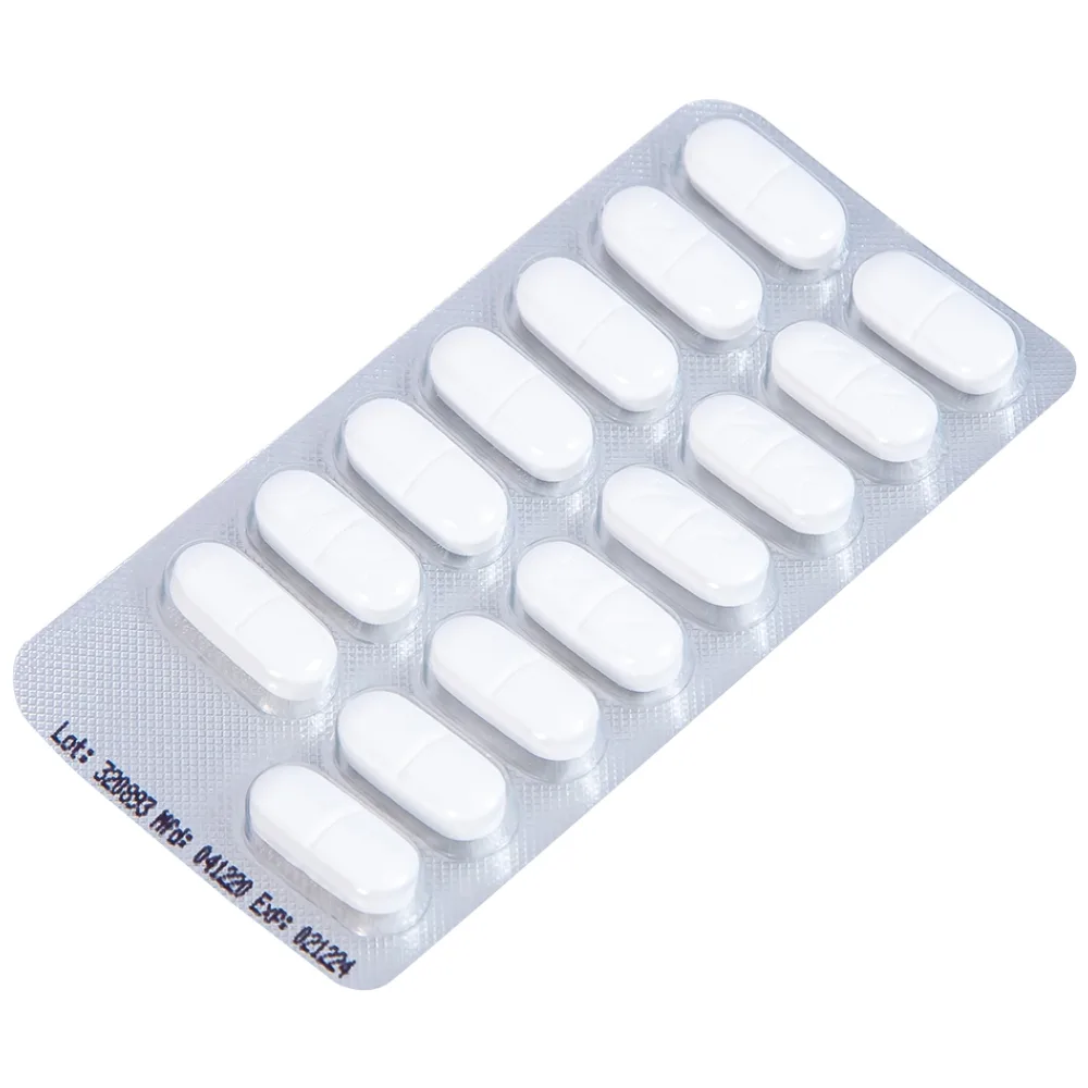 Hình ảnh Viên nén Nootropil 800mg GSK điều trị hội chứng tâm thần (3 vỉ x 15 viên)