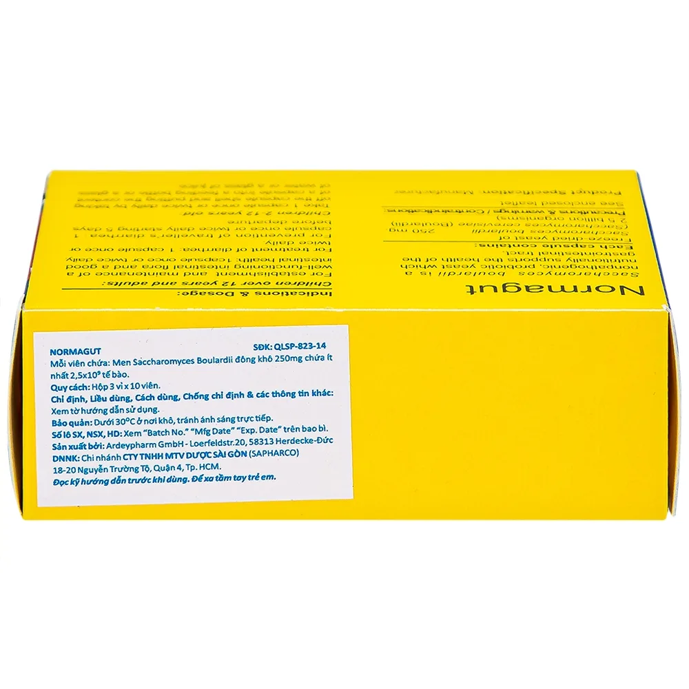 Hình ảnh Thuốc Normagut MEGA We care cân bằng hệ vi sinh đường ruột (3 vỉ x 10 viên)