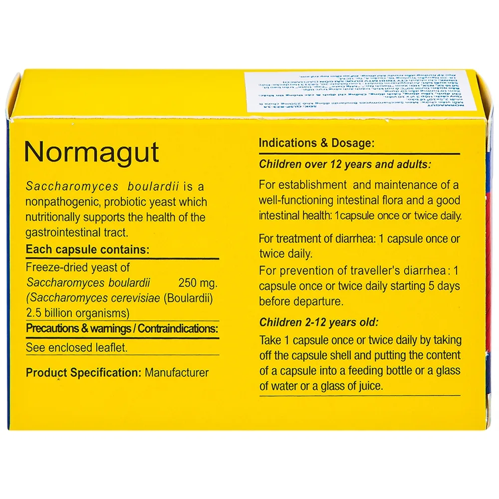 Hình ảnh Thuốc Normagut MEGA We care cân bằng hệ vi sinh đường ruột (3 vỉ x 10 viên)