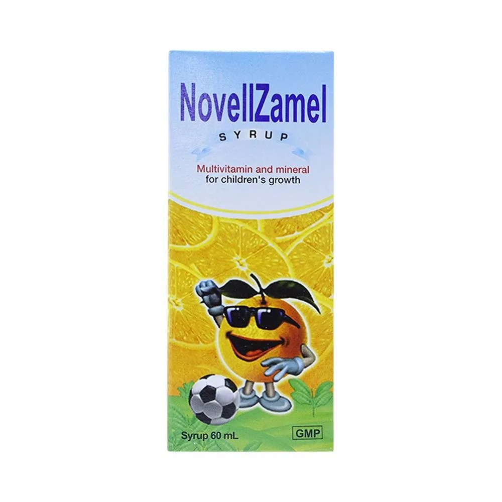 Hình ảnh Siro NovellZamel bổ sung vitamin, khoáng chất cho trẻ em (60ml)
