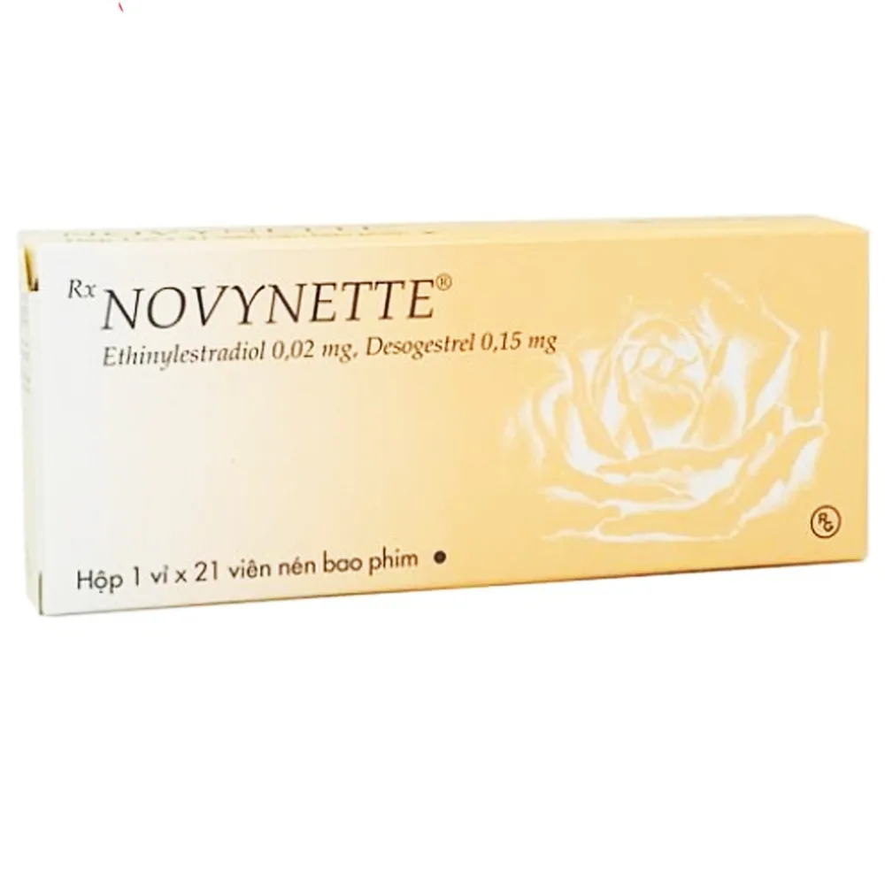 Hình ảnh Thuốc Novynette Gedeon dùng ngừa thai (1 vỉ x 21 viên)