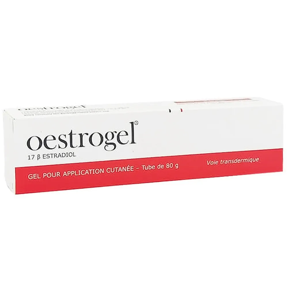 Hình ảnh Gel bôi da Oestrogel 0.06% Besins điều trị thiếu estrogen, ngừa loãng xương (80g)
