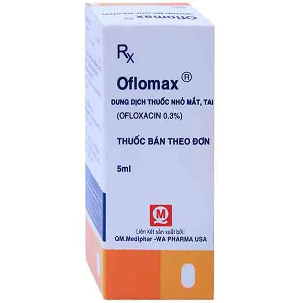 Hình ảnh Dung dịch nhỏ mắt Oflomax Quang Minh điều trị viêm kết mạc, viêm giác mạc, viêm bờ mi (5ml)