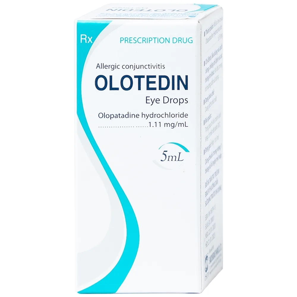 Hình ảnh Thuốc nhỏ mắt Olotedin Eye Drops Samchundang Pharm điều trị viêm kết mạc dị ứng theo mùa (5ml)