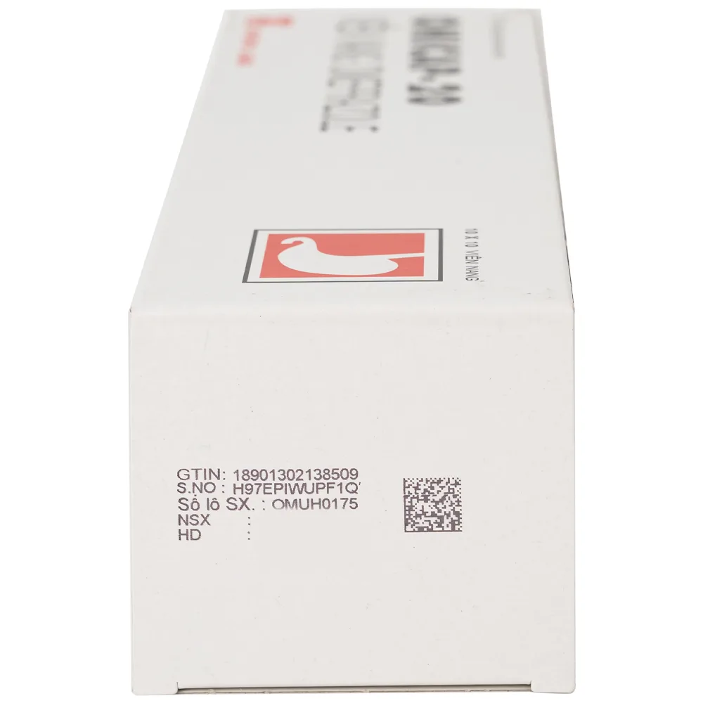 Hình ảnh Thuốc Omicap-20 Micro điều trị loét tá tràng và dạ dày, hội chứng Zollinger – Ellison, trào ngược thực quản (10 vỉ x 10 viên)