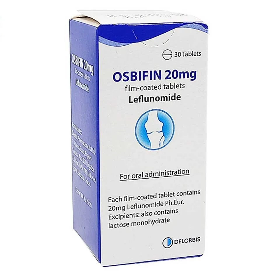 Hình ảnh Thuốc Osbifin 20mg Delorbis điều trị trong bệnh viêm khớp dạng thấp thể hoạt động (30 viên)