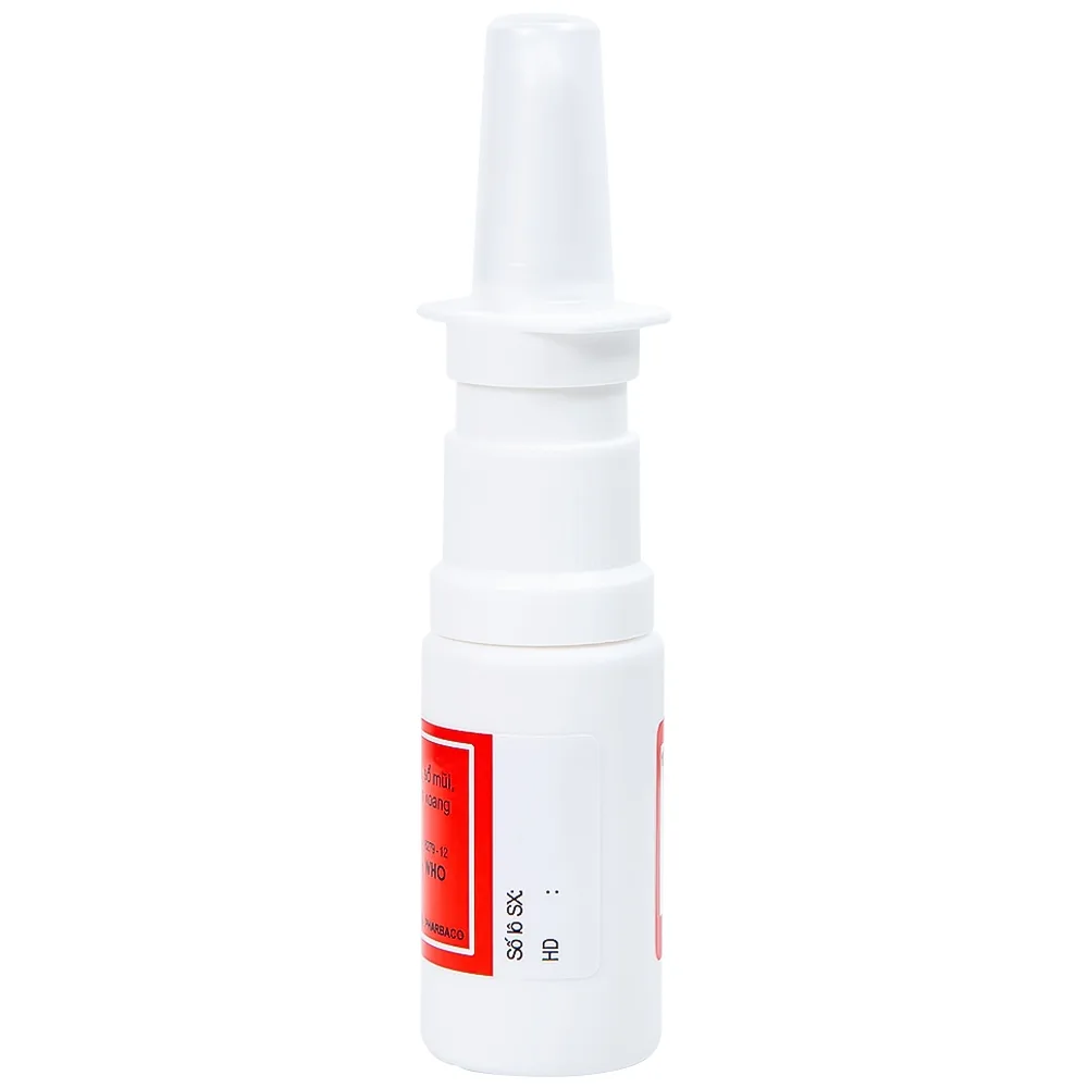 Hình ảnh Thuốc xịt mũi Otilin 0.1% Pharbaco giảm ngạt mũi, sung huyết trong viêm mũi (15ml)