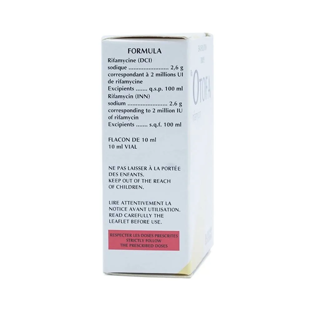 Hình ảnh Thuốc nhỏ tai Otofa Bouchara điều trị các dạng chảy mũ tai, viêm tai mạn tính (10ml) 