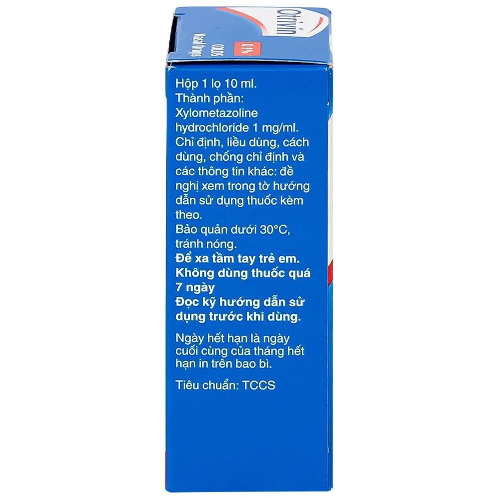 Hình ảnh Thuốc nhỏ mũi Otrivin 0.1% GSK điều trị nghẹt mũi, sung huyết mũi họng (10ml)