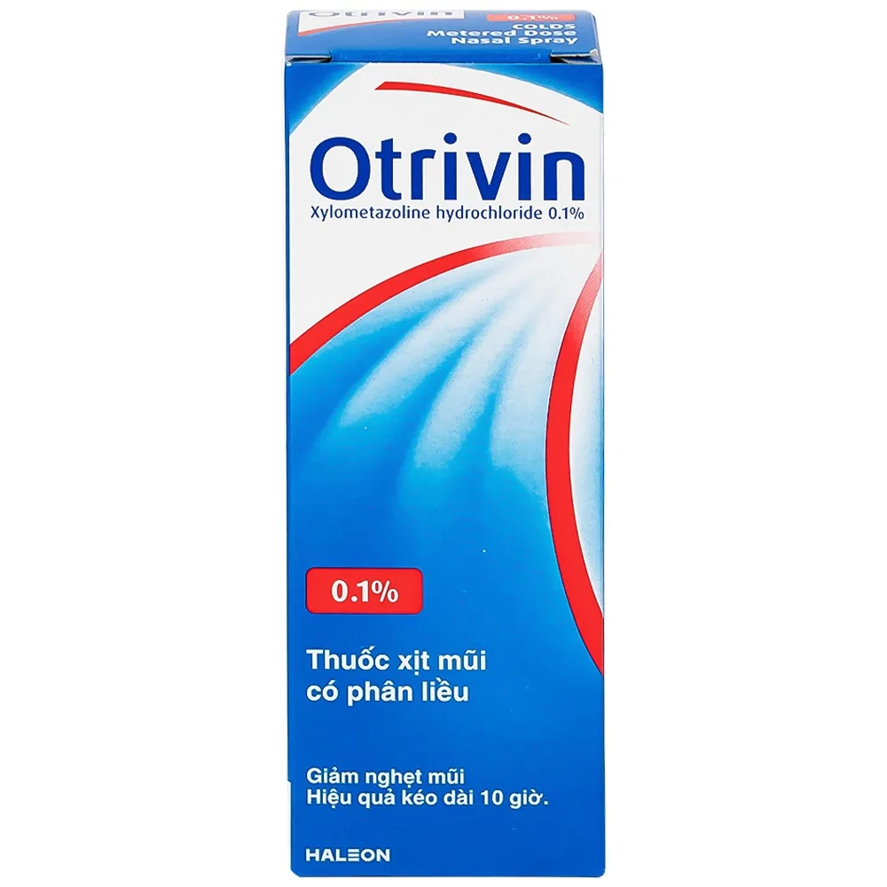 Hình ảnh Thuốc xịt mũi Otrivin 0.1% GSK điều trị nghẹt mũi, sung huyết mũi (10ml) 