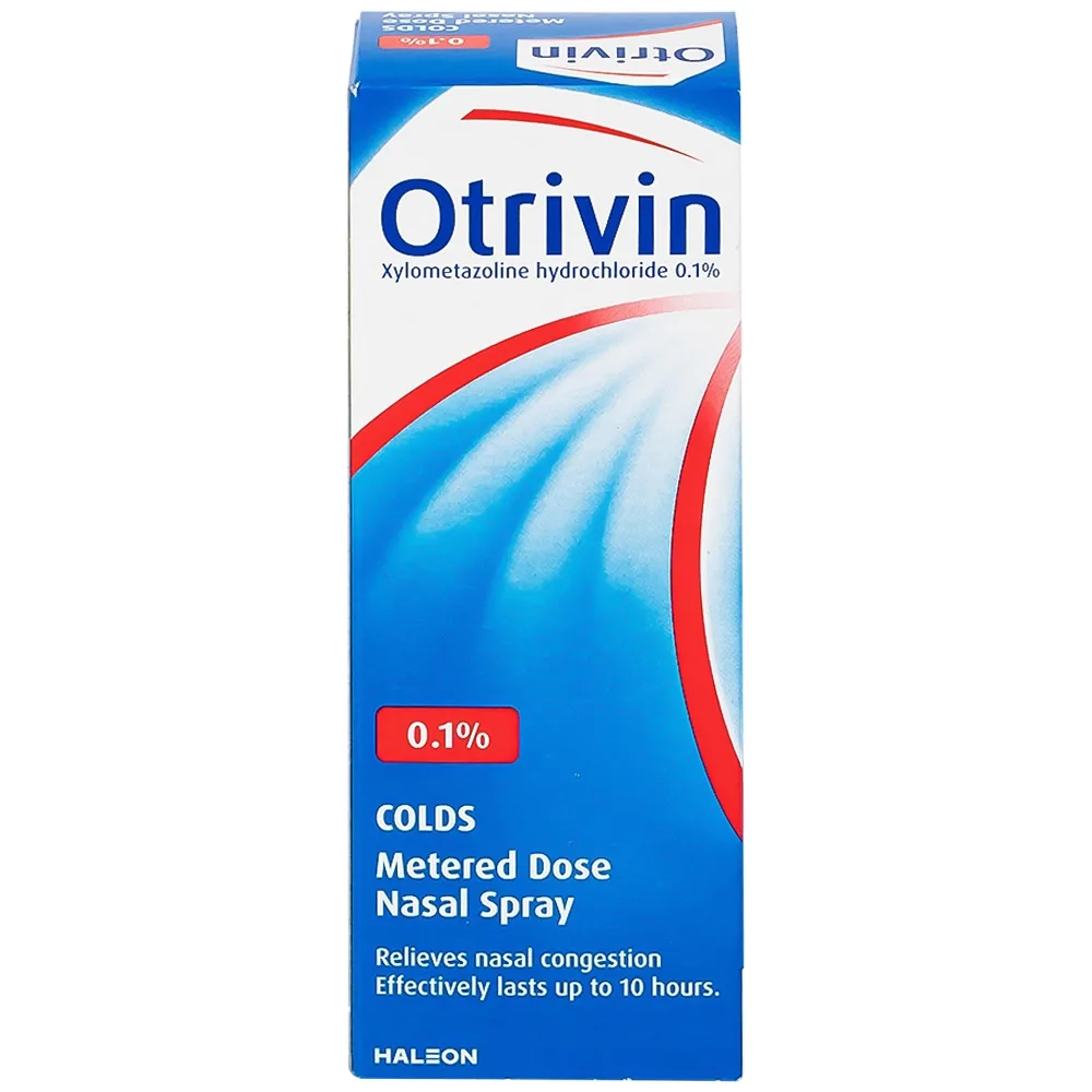 Hình ảnh Thuốc xịt mũi Otrivin 0.1% GSK điều trị nghẹt mũi, sung huyết mũi (10ml) 