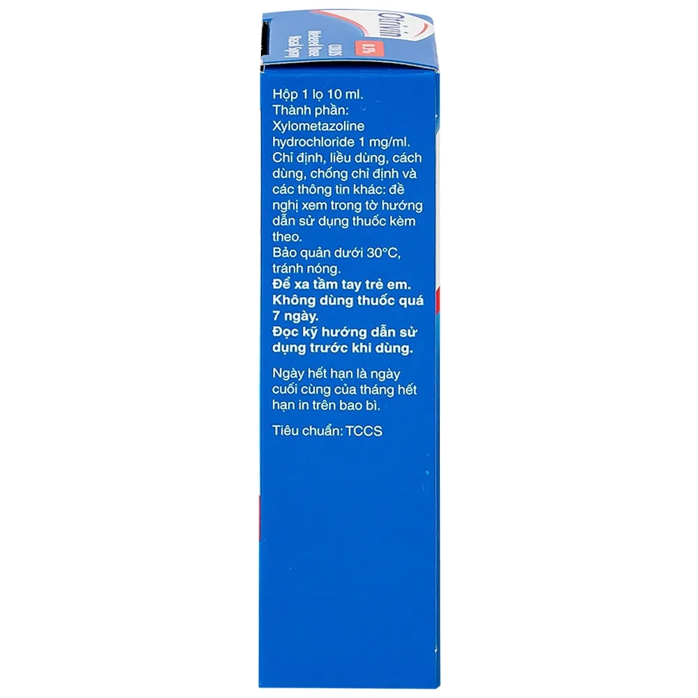 Hình ảnh Thuốc xịt mũi Otrivin 0.1% GSK điều trị nghẹt mũi, sung huyết mũi (10ml) 
