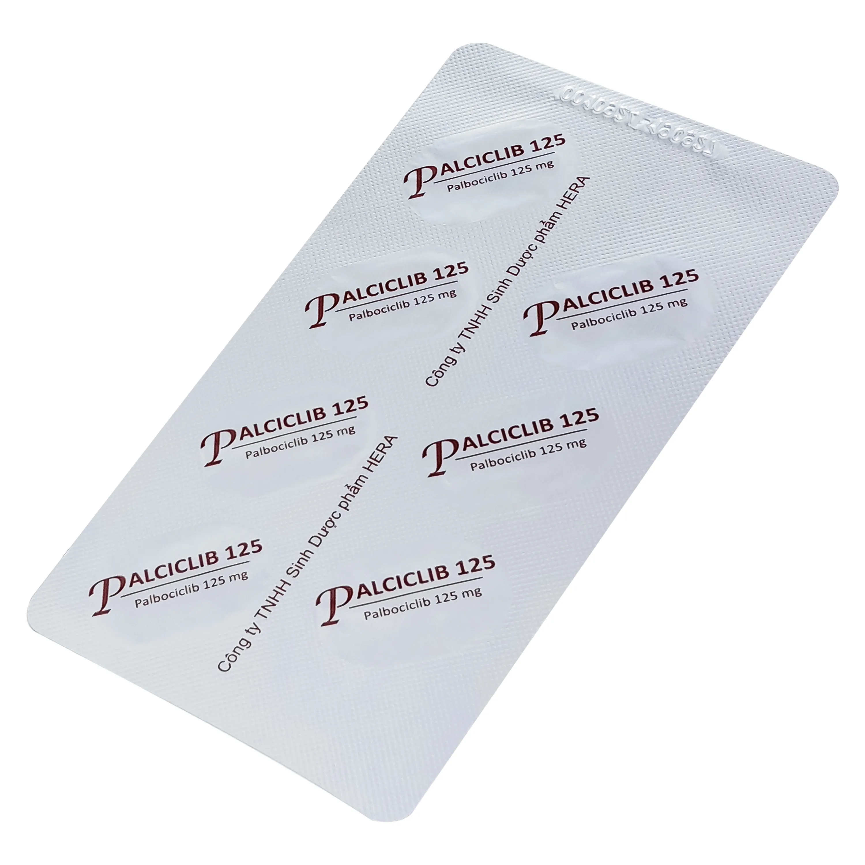 Hình ảnh Thuốc Palciclin 125mg Herabiopharm điều trị ung thư vú (3 vỉ x 7 viên)