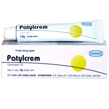 Hình ảnh Kem bôi da Patylcrem Hasan điều trị bệnh nấm, hắc lào, lang ben (10g)