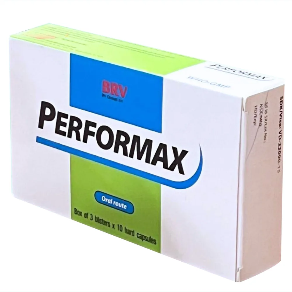 Hình ảnh Thuốc Performax BRV giảm triệu chứng viêm khớp gối nhẹ và trung bình (3 vỉ x 10 viên)