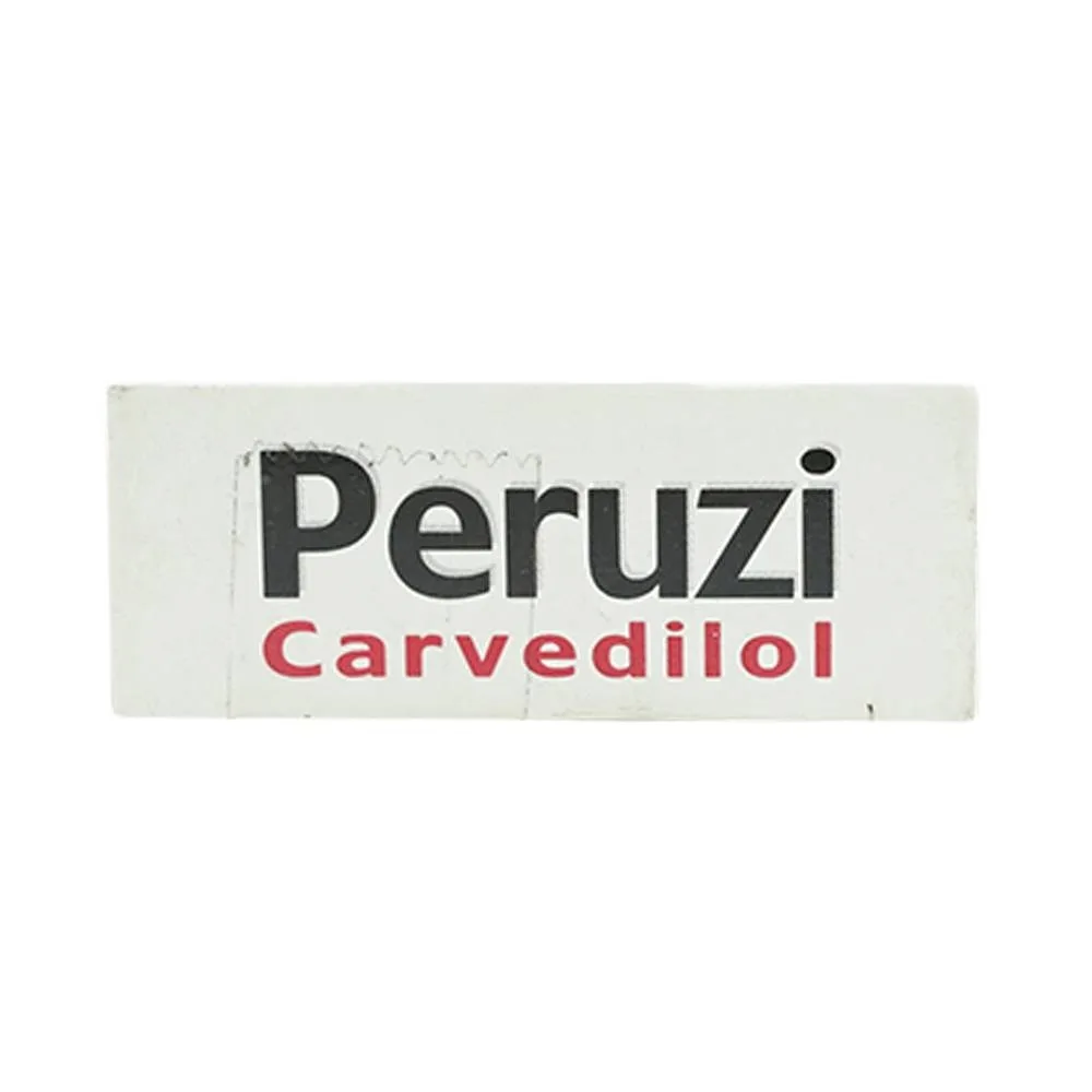 Hình ảnh Viên nén Peruzi 12.5mg DaViPharm điều trị tăng huyết áp, đau thắt ngực (3 vỉ x 10 viên)