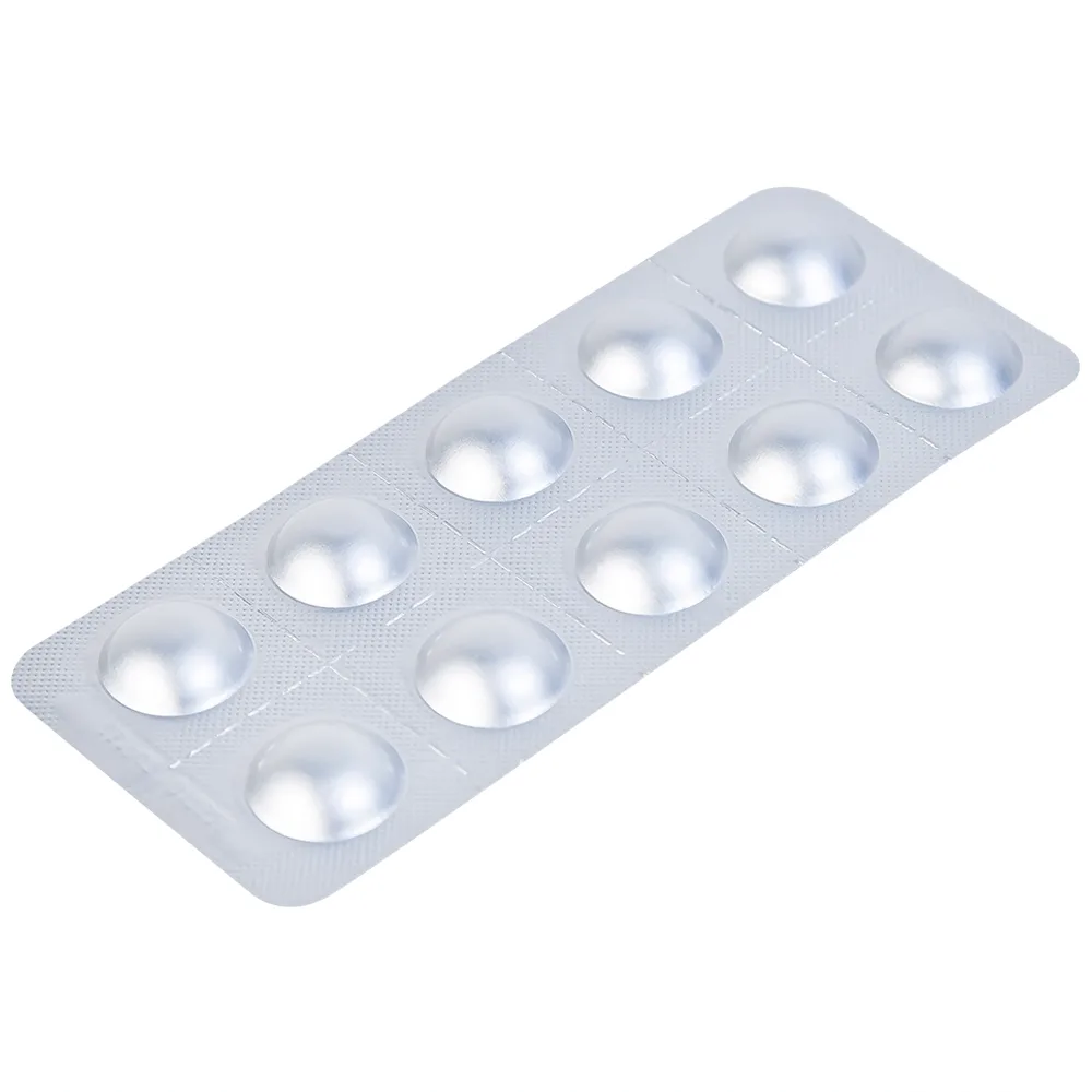 Hình ảnh Viên nén Peruzi-6,25 DaViPharm chống tăng huyết áp, chống đau thắt ngực (3 vỉ x 10 viên)