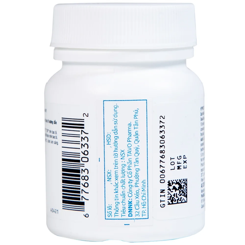 Hình ảnh Viên nén Phamzopic 7.5mg Pharmascience điều trị rối loạn giấc ngủ (100 viên)