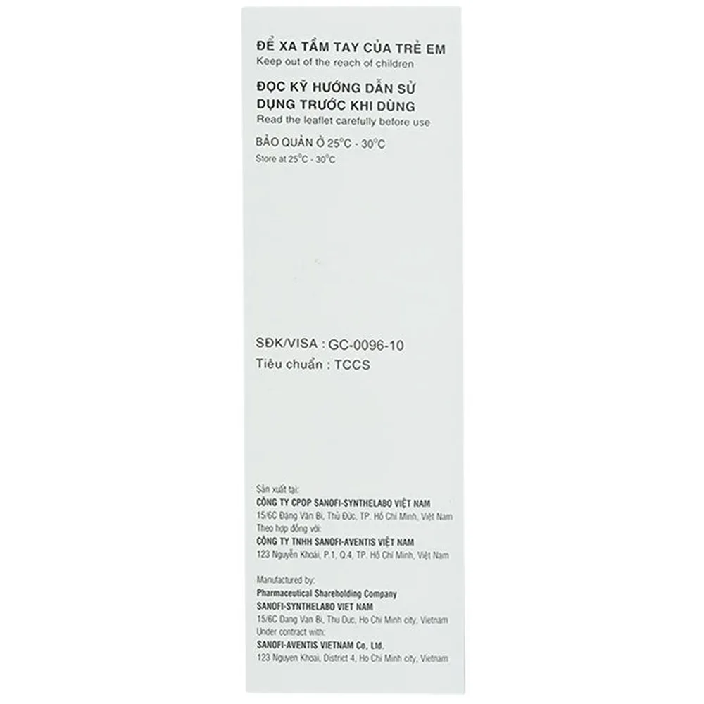 Hình ảnh Kem bôi da Phenergan Sanofi điều trị ngứa, ngứa sẩn, côn trùng đốt (10g)