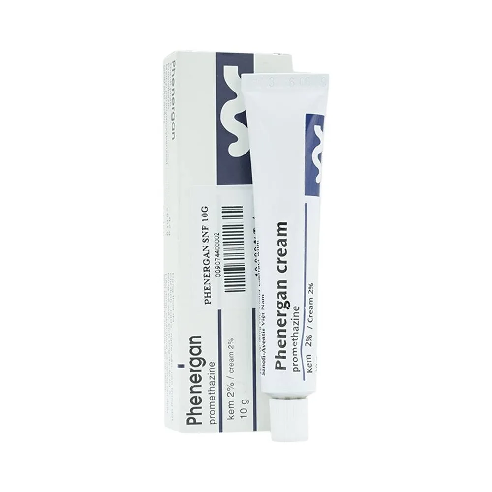 Hình ảnh Kem bôi da Phenergan Sanofi điều trị ngứa, ngứa sẩn, côn trùng đốt (10g)