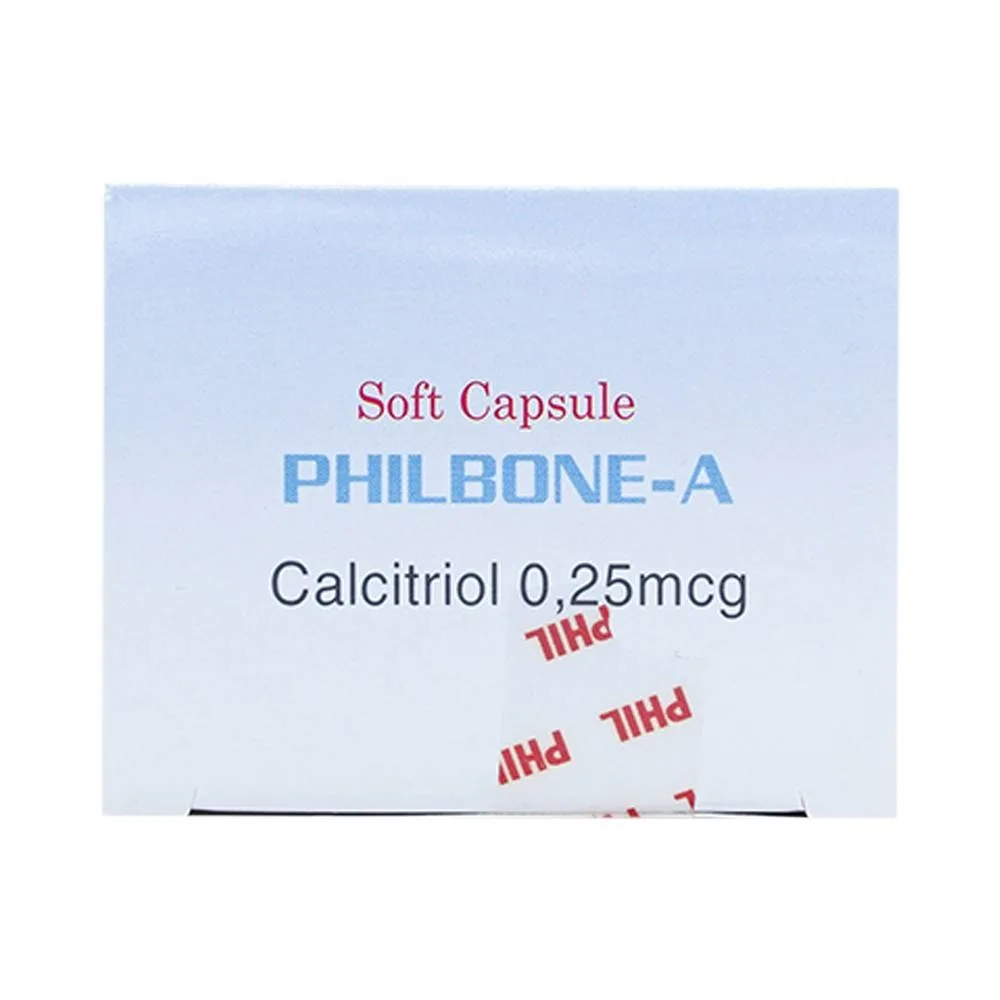 Hình ảnh Thuốc Philbone-A Phil điều trị loãng xương, bệnh còi xương (5 vỉ x 10 viên)
