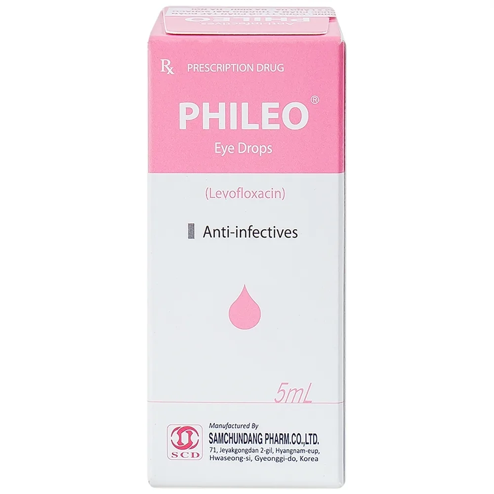 Hình ảnh Thuốc nhỏ mắt Phileo SamChunDang điều trị viêm mí mắt, viêm bờ mi (5ml)