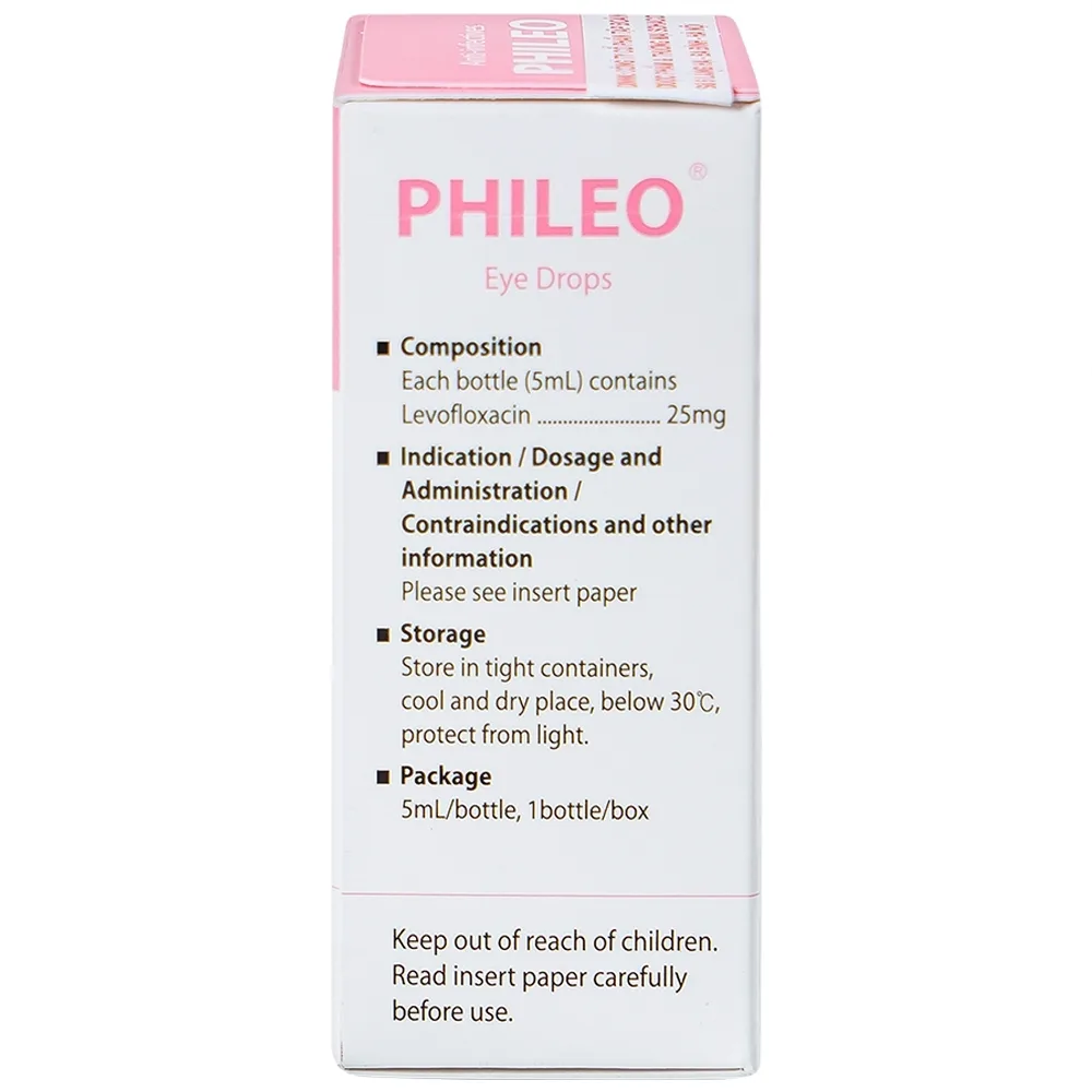 Hình ảnh Thuốc nhỏ mắt Phileo SamChunDang điều trị viêm mí mắt, viêm bờ mi (5ml)