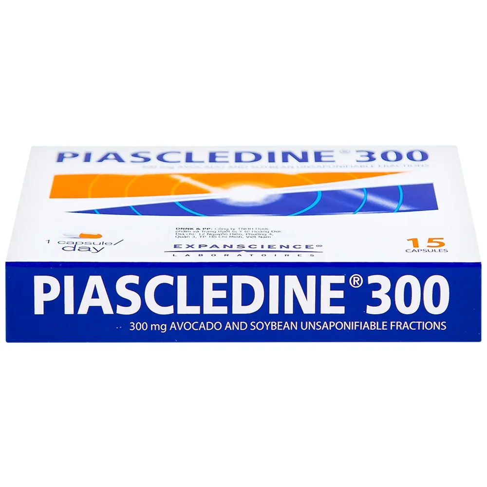 Hình ảnh Viên nang cứng Piascledine 300 Hyphens điều trị viêm xương khớp hông và khớp gối (1 vỉ x 15 viên) 