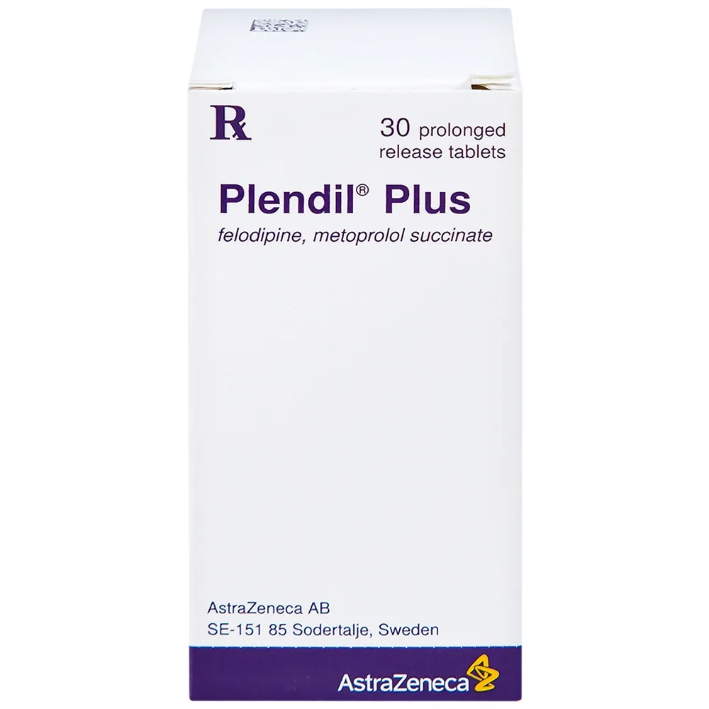 Hình ảnh Viên nén Plendil Plus AstraZeneca điều trị tăng huyết áp (30 viên)