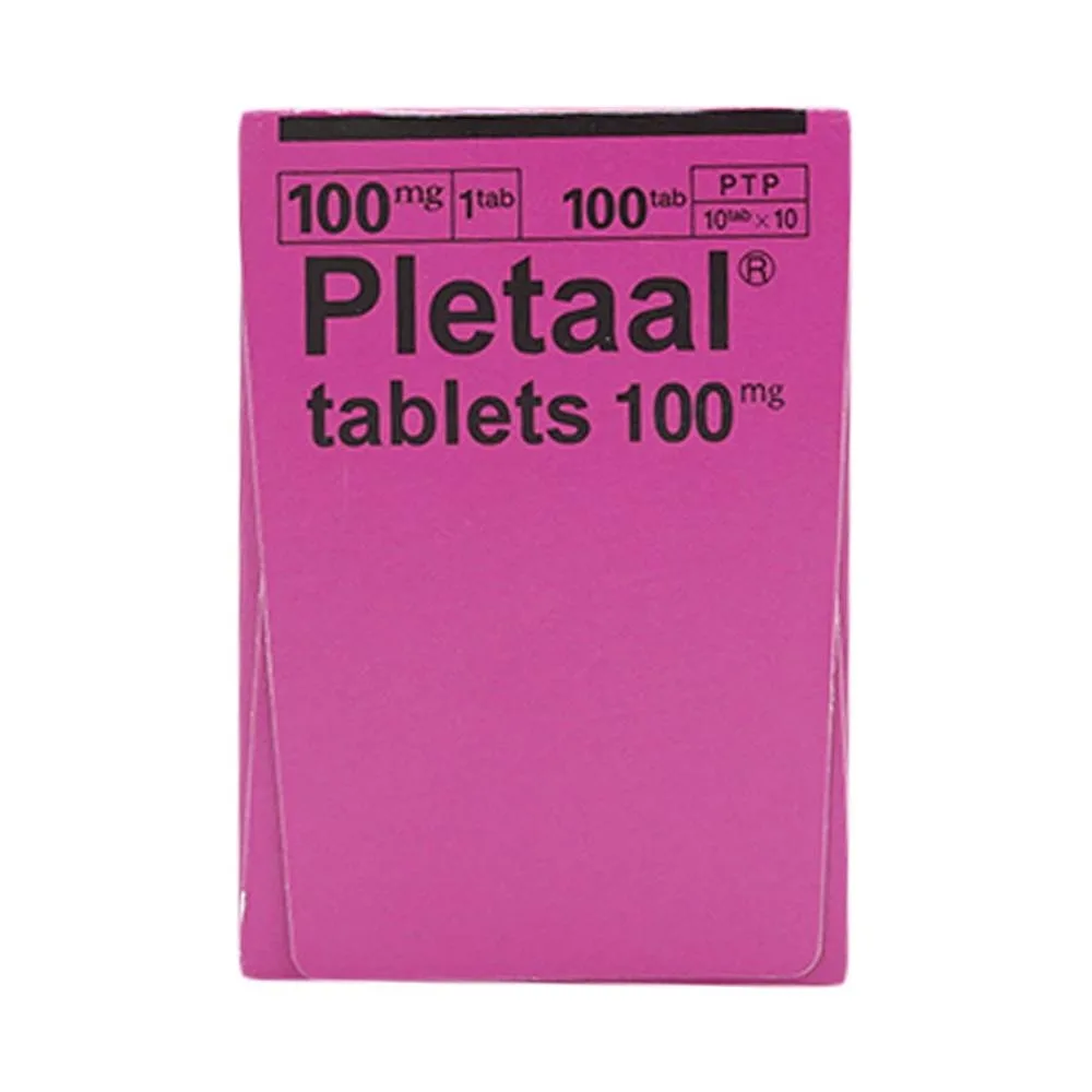 Hình ảnh Viên nén Pletaal tablets 100mg Otsuka điều trị các chứng thiếu máu cục bộ (10 vỉ x 10 viên)