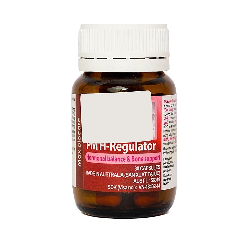 Hình ảnh Thuốc PM H-Regulator Probiotec giảm cơn bốc hỏa, đổ mồ hôi thời kỳ tiền mãn kinh (30 viên)