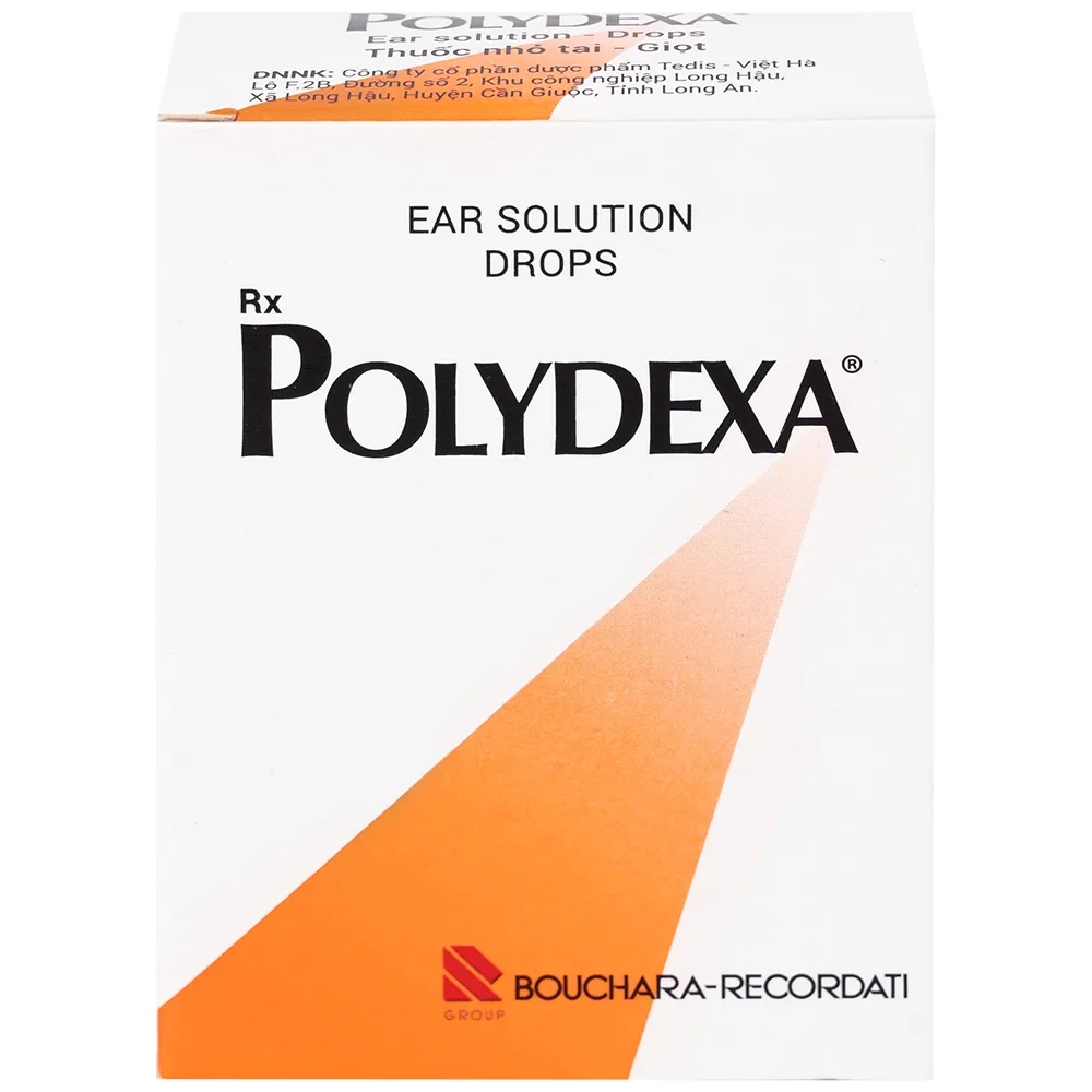 Hình ảnh Thuốc Polydexa Bouchara điều trị viêm tai ngoài (10.5ml)
