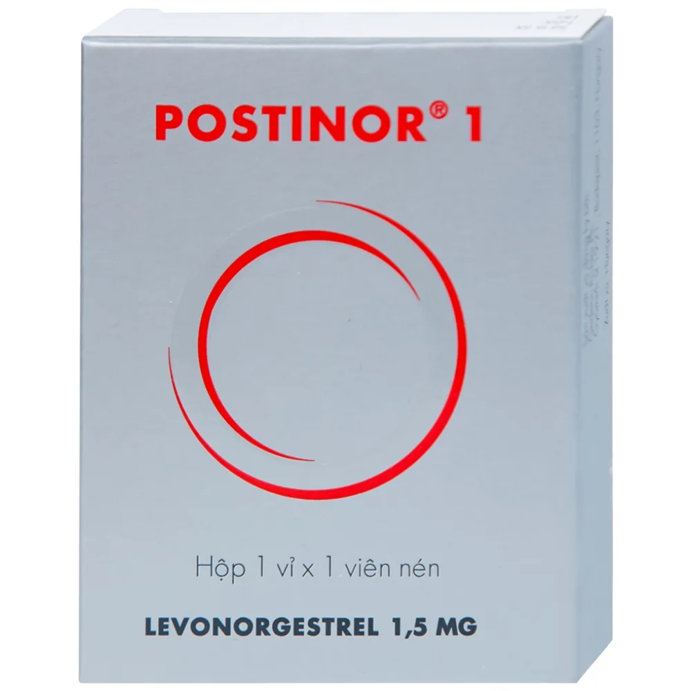 Hình ảnh Thuốc Postinor 1 Gedeon dùng tránh thai khẩn cấp trong vòng 72 giờ sau giao hợp (1 viên)