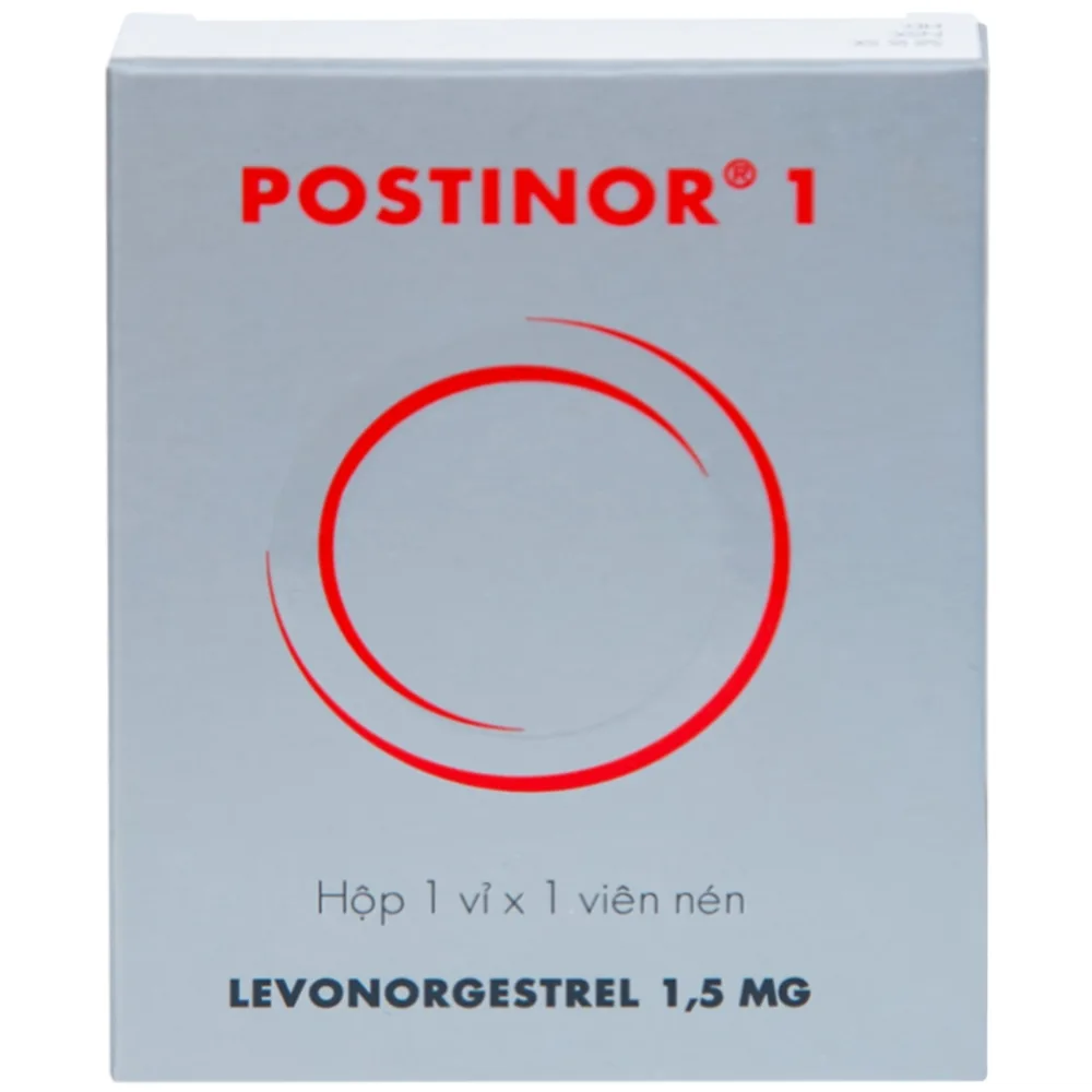 Hình ảnh Thuốc Postinor 1 Gedeon dùng tránh thai khẩn cấp trong vòng 72 giờ sau giao hợp (1 viên)