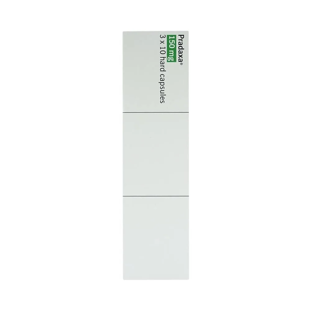 Hình ảnh Viên nang cứng Pradaxa 150mg Boehringer phòng ngừa tai biến, đột quỵ (3 vỉ x 10 viên)