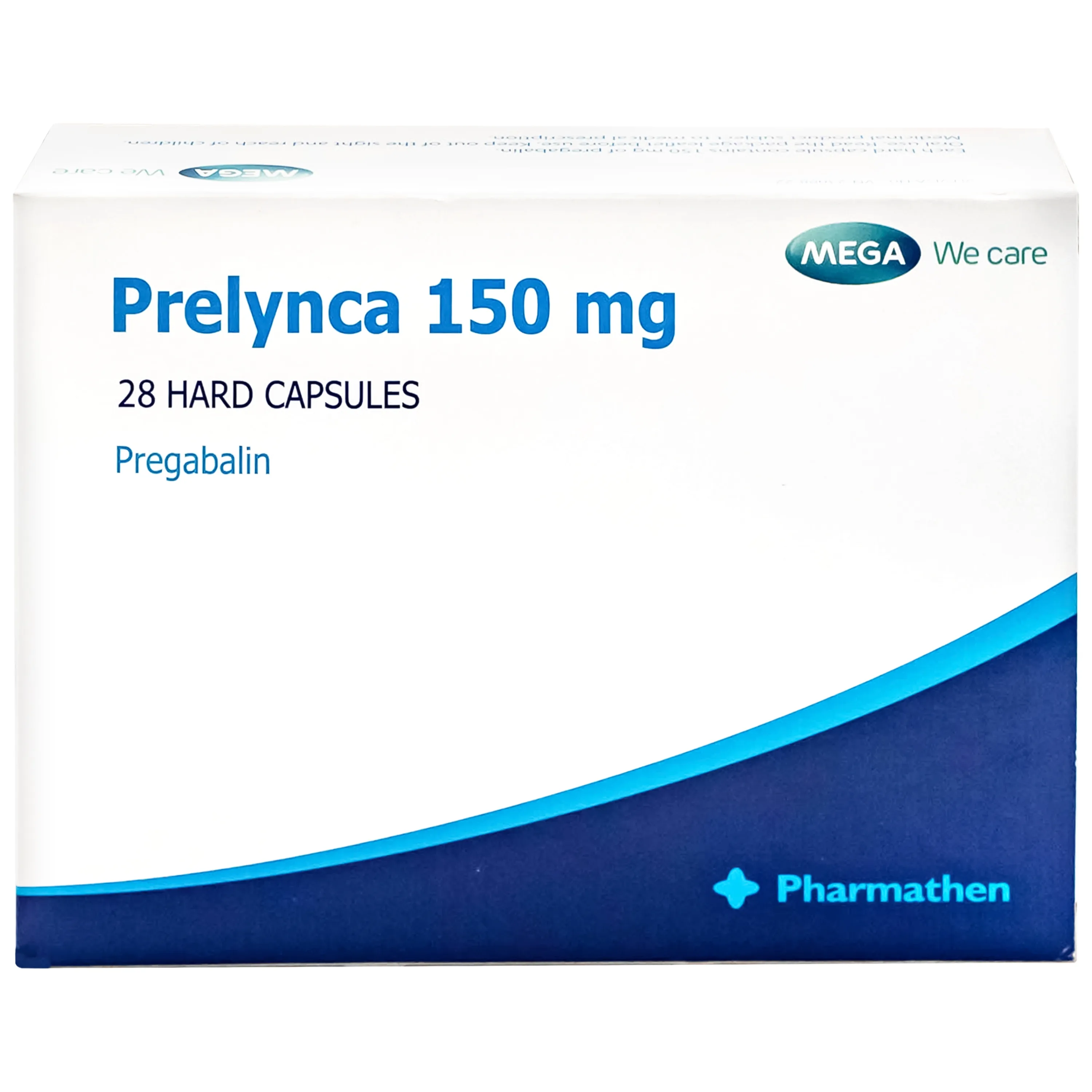 Hình ảnh Thuốc Prelynca 150mg Trị rối loạn lo âu lan tỏa, hỗ trợ động kinh cục bộ (2 vỉ x 14 viên)