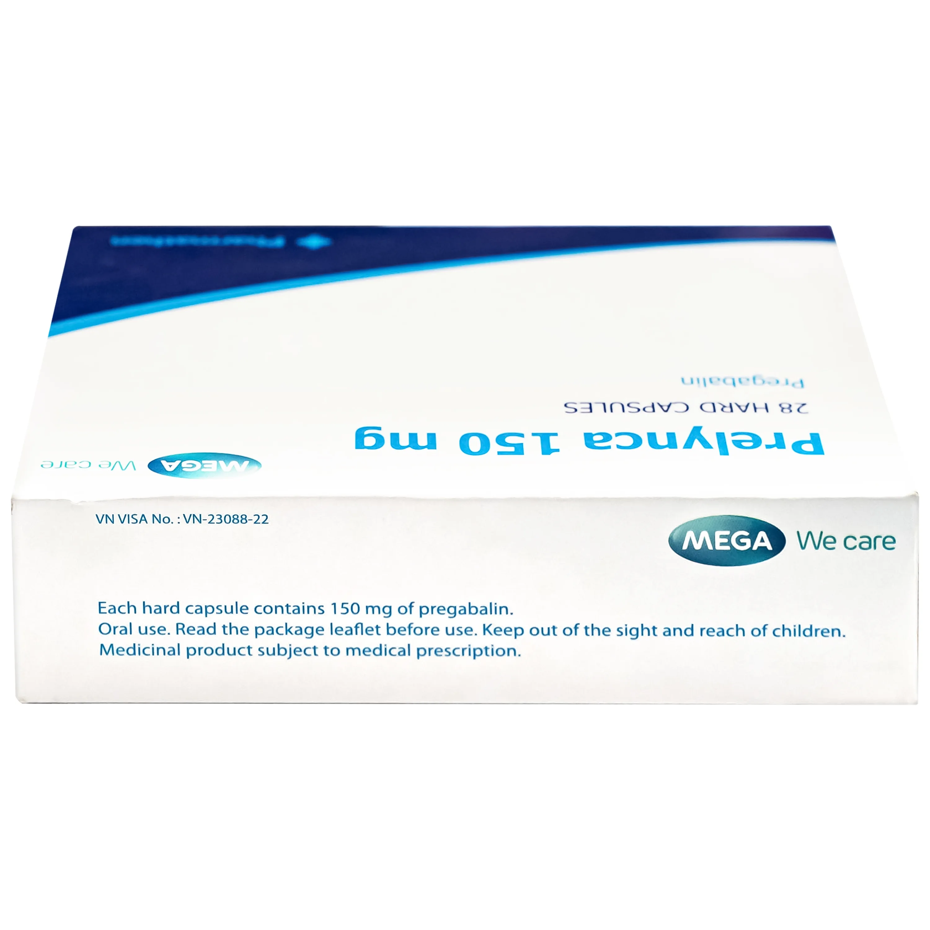 Hình ảnh Thuốc Prelynca 150mg Trị rối loạn lo âu lan tỏa, hỗ trợ động kinh cục bộ (2 vỉ x 14 viên)