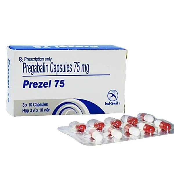 Hình ảnh Thuốc Prezel 75 IND Swift điều trị đau thần kinh trung ương (3 vỉ x 10 viên)