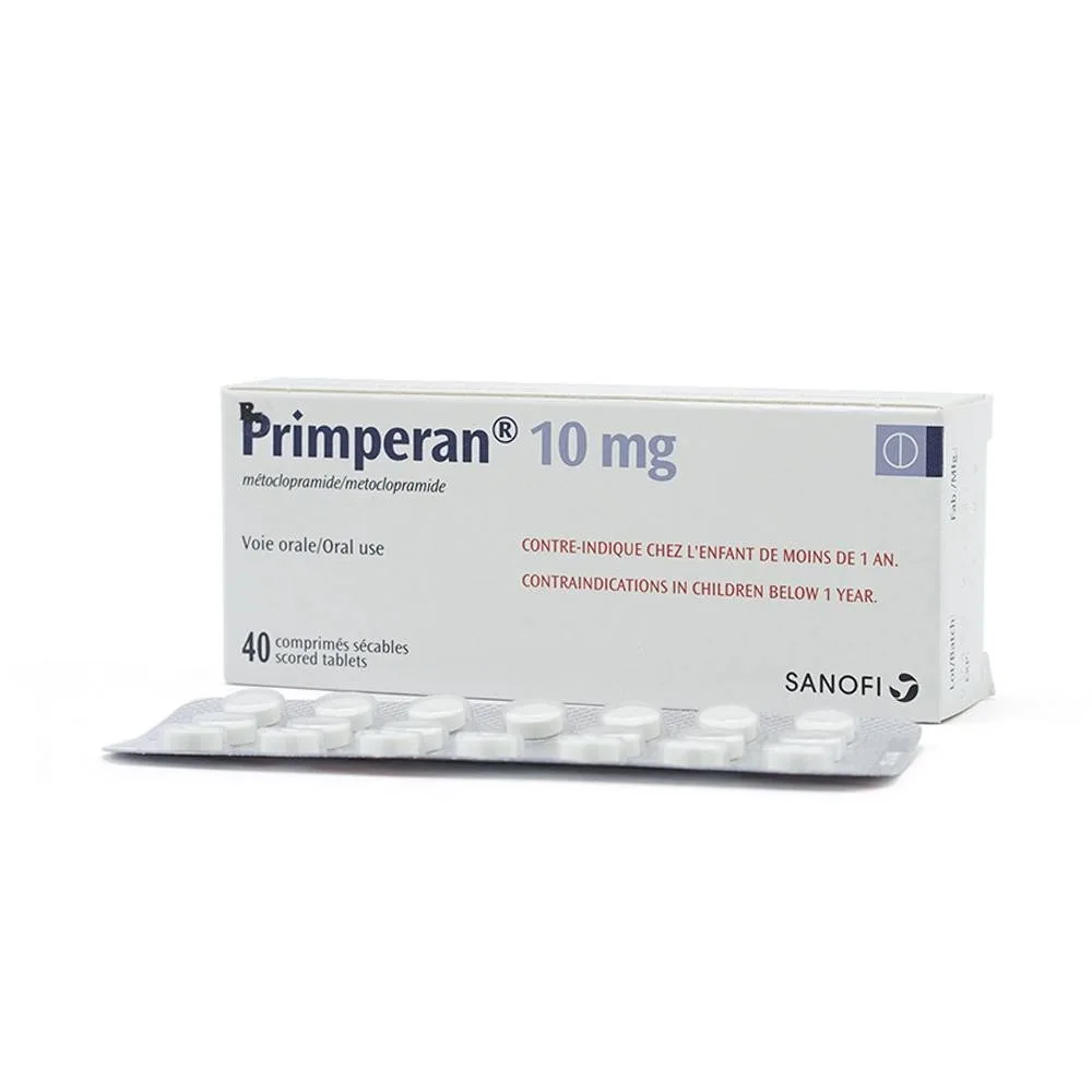 Hình ảnh Thuốc Primperan 10mg Sanofi điều trị triệu chứng nôn và buồn nôn (2 vỉ x 20 viên)