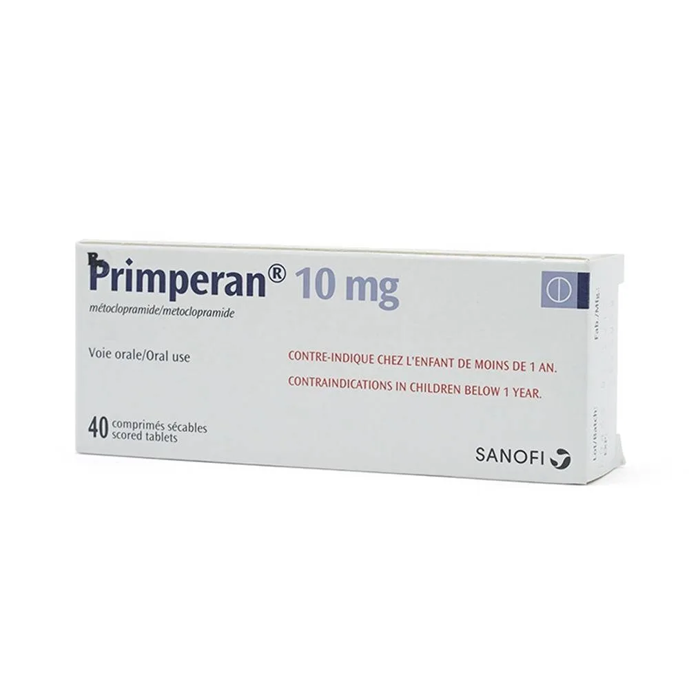 Hình ảnh Thuốc Primperan 10mg Sanofi điều trị triệu chứng nôn và buồn nôn (2 vỉ x 20 viên) 