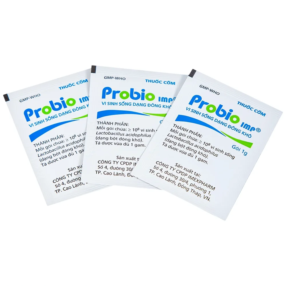 Hình ảnh Thuốc cốm Probio IMP bổ sung vi khuẩn có ích ở ruột (14 gói x 1g)