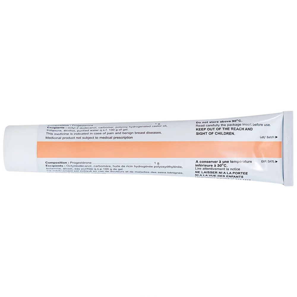 Hình ảnh Gel Progestogel 1% Kolmar điều trị các bệnh vú lành tính (80g)