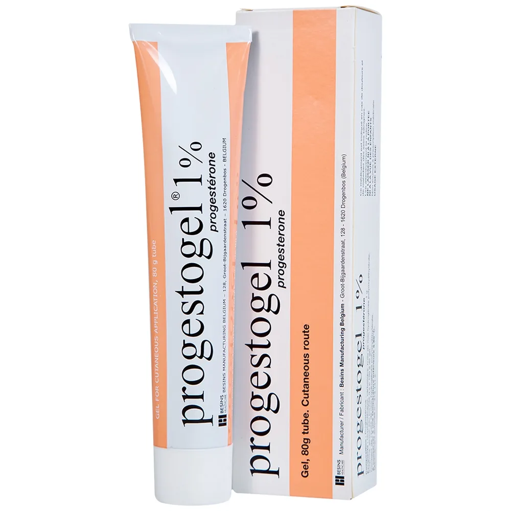 Hình ảnh Gel Progestogel 1% Kolmar điều trị các bệnh vú lành tính (80g)