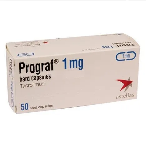 Hình ảnh Thuốc Prograf 1Mg Astellas ngăn đào thải sau ghép tạng (5 vỉ x 10 viên)