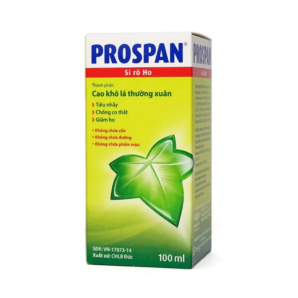 Hình ảnh Siro ho Prospan Engelhard điều trị viêm phế quản mạn tính (100ml)
