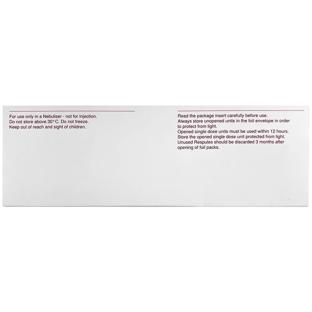 Hình ảnh Thuốc khí dung Pulmicort Respules 1mg/2ml AstraZeneca điều trị hen suyễn (4 vỉ x 5 ống x 2ml)